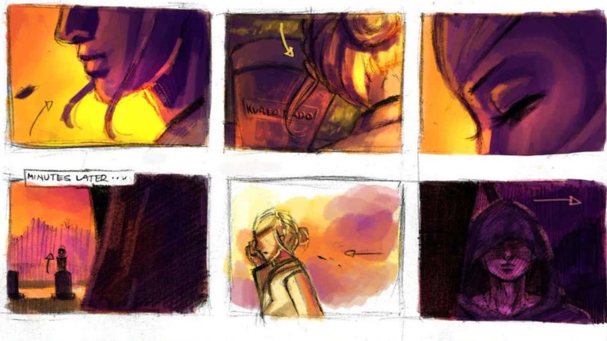 46 Storyboard Examples from popular films (with FREE Storyboard Templates) - StudioBinder