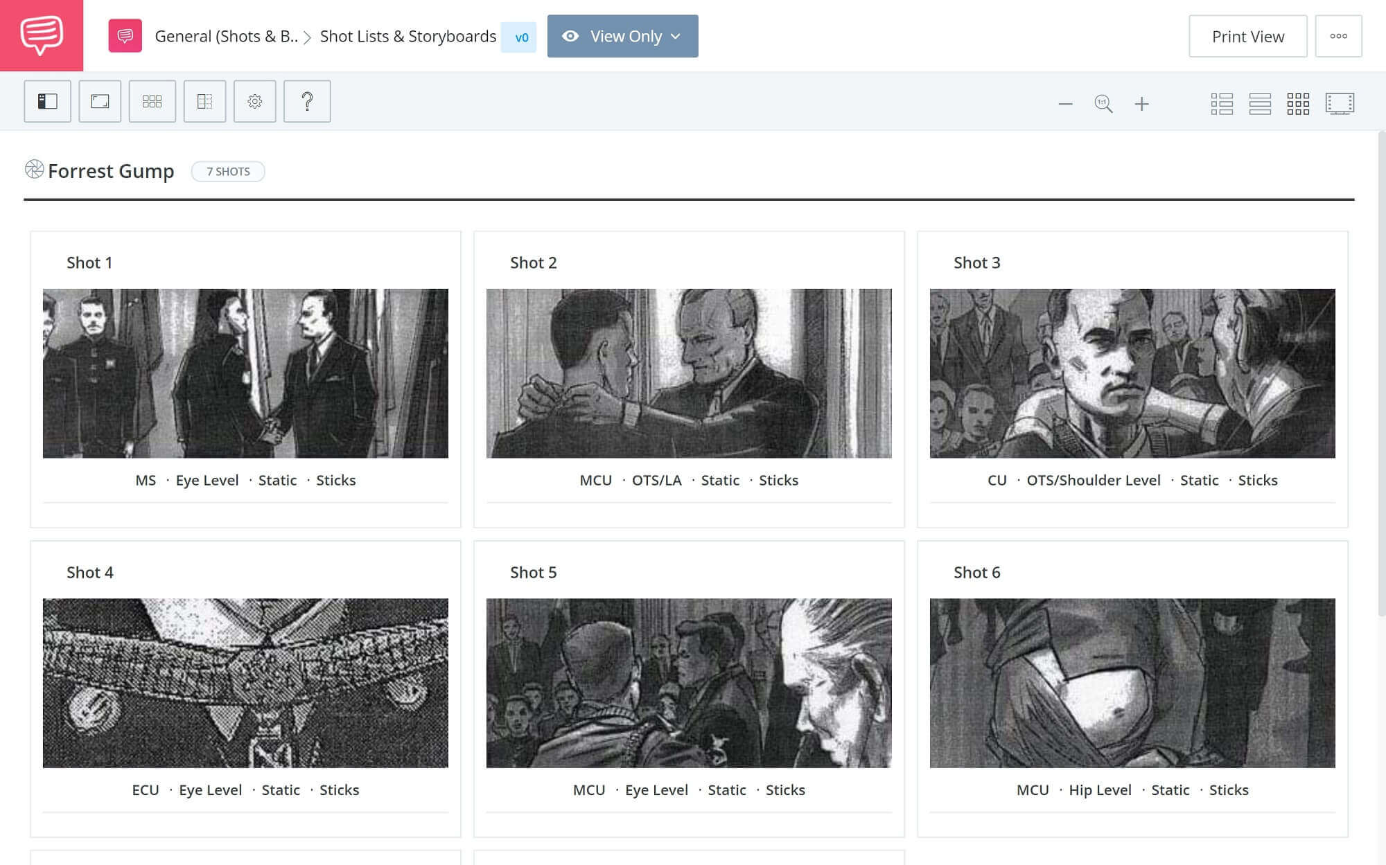 Film Storyboard Example - Forrest Gump Storyboard - StudioBinder Storyboarding Software