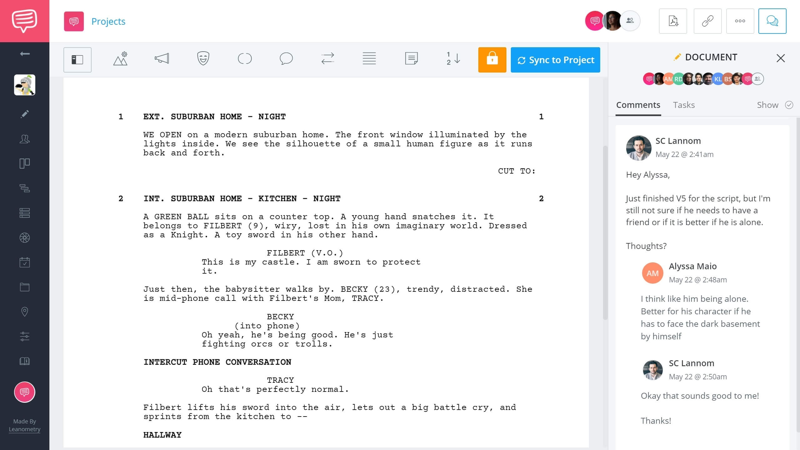 Free Scriptwriting Software for Filmmakers Scriptwriting Software Collaboration StudioBinder