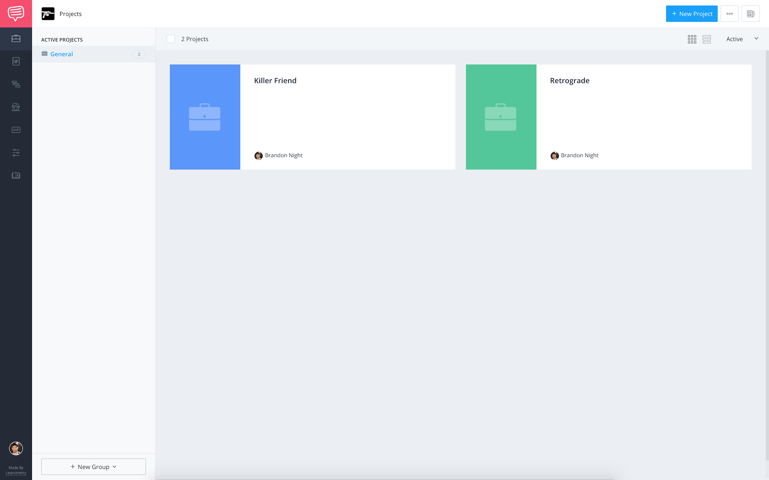 StudioBinder - Account dashboard