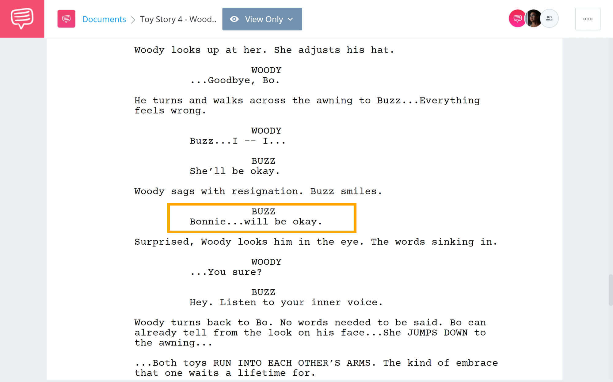 Toy Story 4 Script Teardown - Woody Says Goodbye - StudioBinder Screenwriting Software